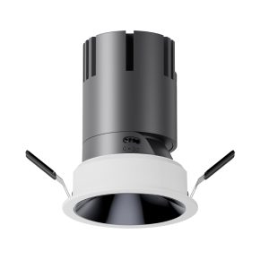 Home KX3168 adjustable LED downlight with 0–30 degree tilt and deep anti-glare design