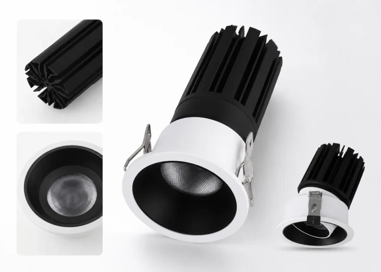 KX3106 high lumen mini spotlight with deep anti-glare optical design and compact fixture body