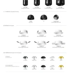 AC9292 waterproof LED spotlight modules with trim styles and anti glare accessories for commercial ceiling lighting
