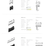 AC9348 adjustable grille spotlight specifications for 2-head 4-head and 8-head recessed models