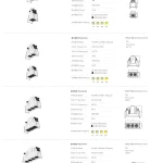 AC9349 optical grille spotlight specifications for 1-head 2-head 3-head and 4-head recessed models