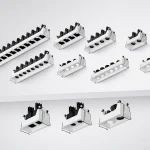 AC9352 rotating grille spotlight series with round and square anti-glare cup options