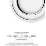 KX3085 bright moon downlight optical systems with 90 degree beam 40 degree cutoff 15-60 degree distribution and super soft light