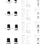 KX3131 LED spotlight dimensions and specifications for commercial lighting