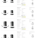 KX3168 round recessed spotlight multiple sizes specifications including cutout dimensions power options and beam angles for architectural lighting